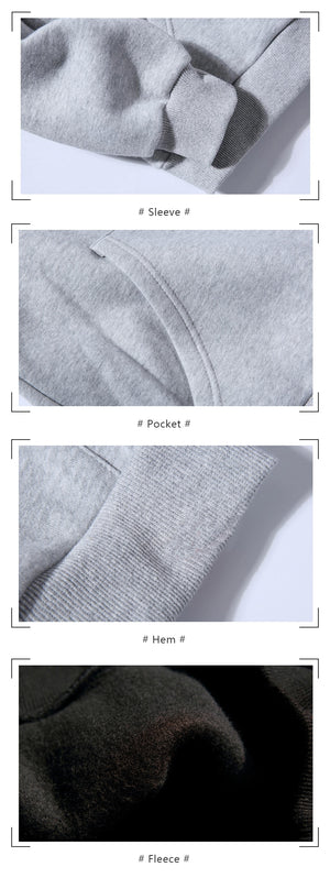 Fleece Sweatshirt Hoodie